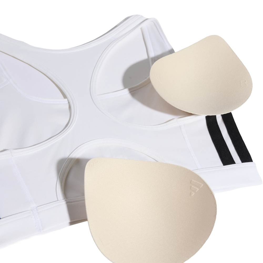 アディダス（adidas）（レディース）Optime エッセンシャルズ ワークアウト スリーストライプス ミディアムサポートブラ CI156-KA4703