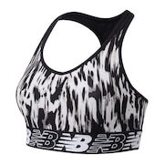 ニューバランス（new balance）（レディース）スポーツブラ ミドルサポート プリンテッド ペース ブラ AWB11035WK