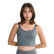 (レディース)MY 1ST ROXY BRA フィットネス 水陸両用ブラトップ 25FWRBR254526GRY