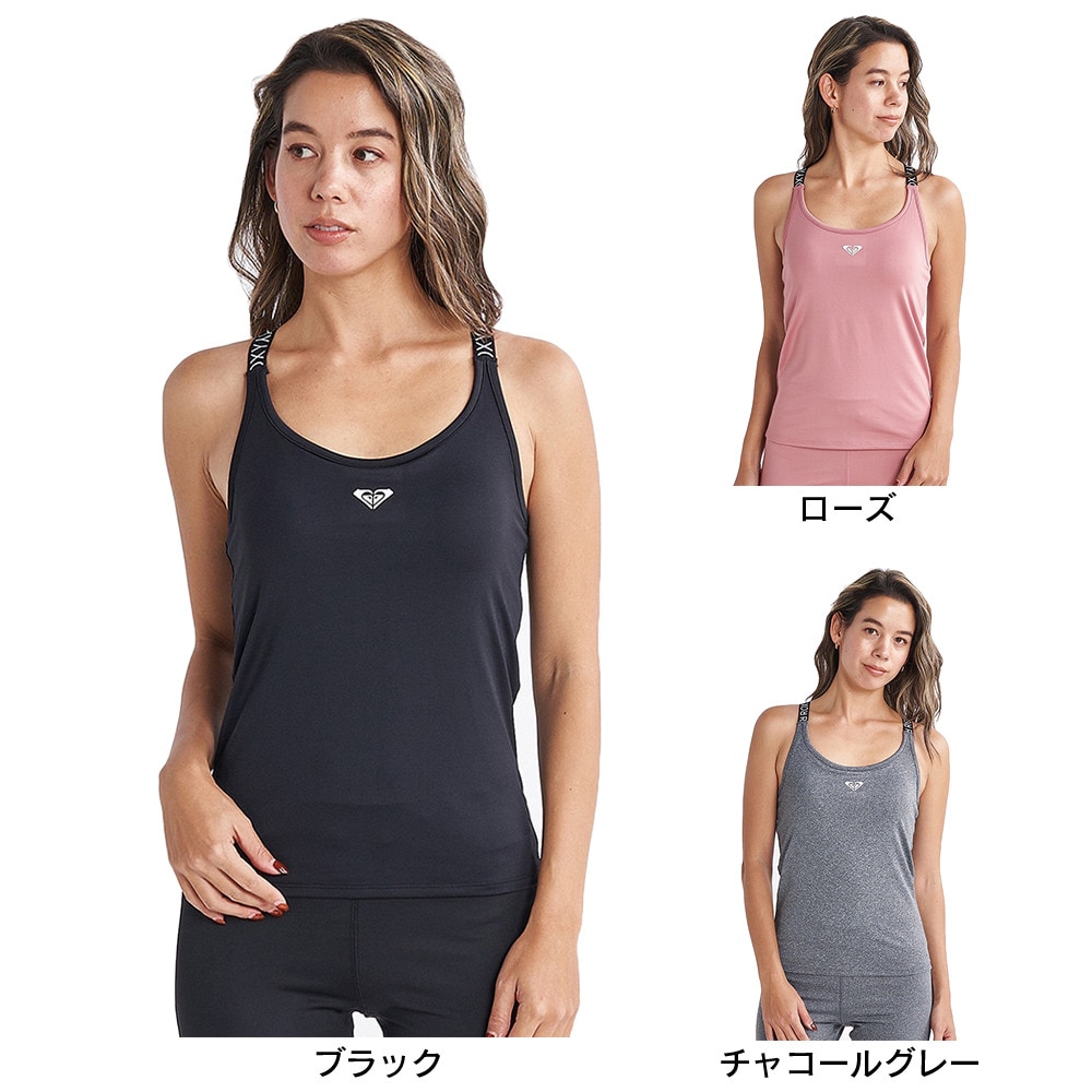 ロキシー（ROXY）（レディース）速乾 UVカット カップ付き キャミ MY 1ST ROXY TANK 23FWRDK234540ROS
