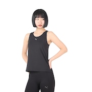 (レディース)トレインエッジ タンクトップ カップ付き 525204 01 BLK