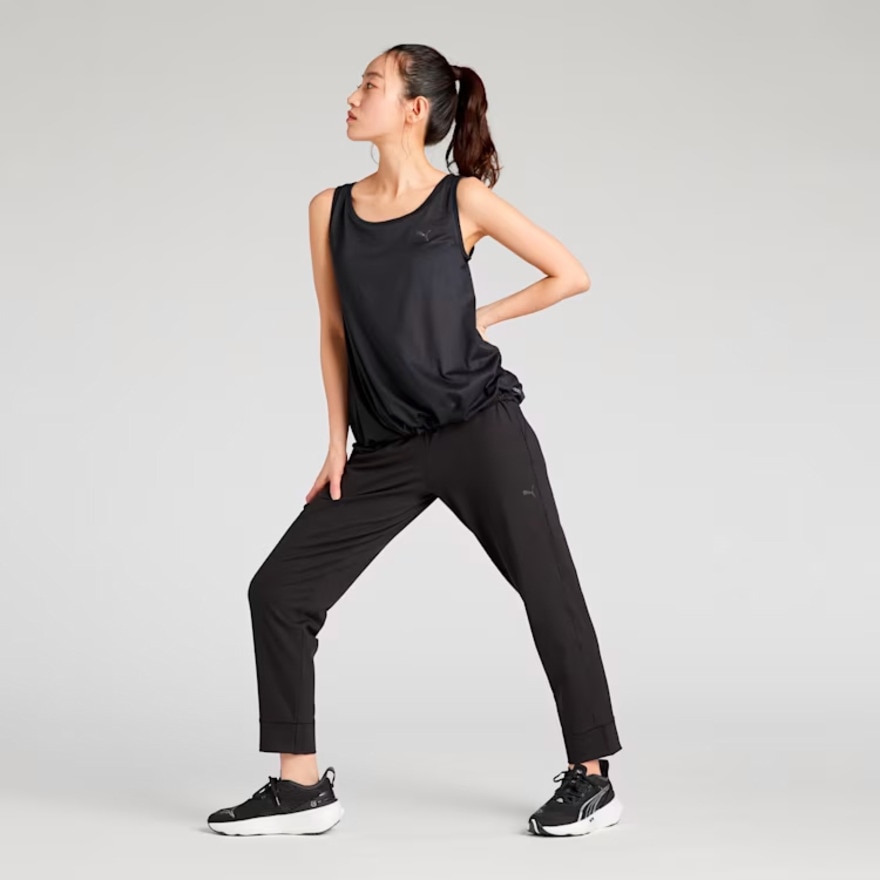プーマ（PUMA）（レディース）ヨガ スタジオ ブラ カップ タンクトップ 527013 01 BLK