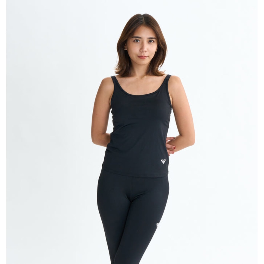 ロキシー（ROXY）（レディース）MY 1ST ROXY TANK フィットネス 水陸両用タンクトップ 25FWRDK254527BLK