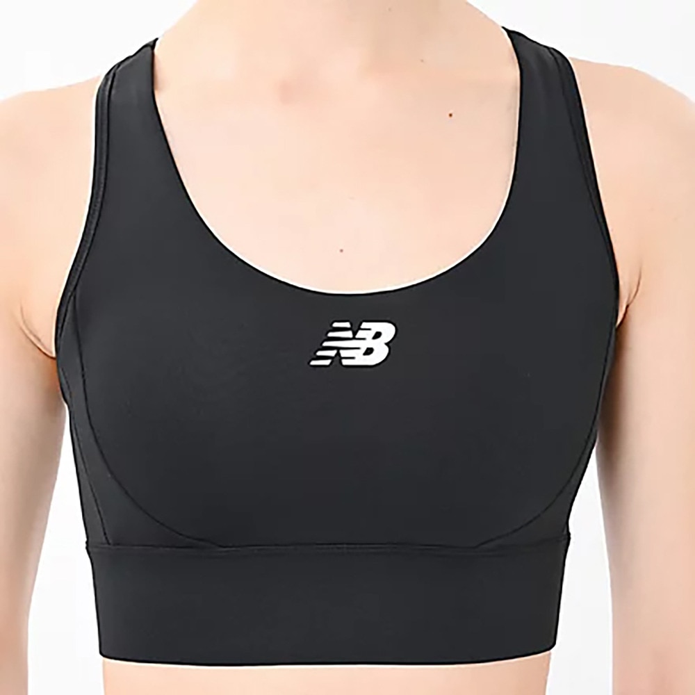 ニューバランス（new balance）（レディース）グラフィックスポーツブラ WB51468BK