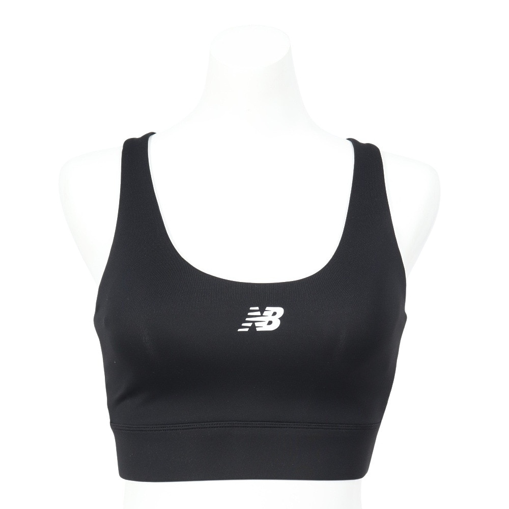 ニューバランス（new balance）（レディース）スポーツブラ リムーバルパット AWB53400BK