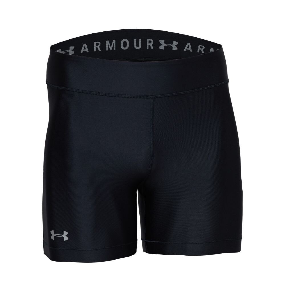  ヒートギアアーマー ミッディ トレーニングショートスパッツ 1359055 BLK/BLK/MSV AT 母の日