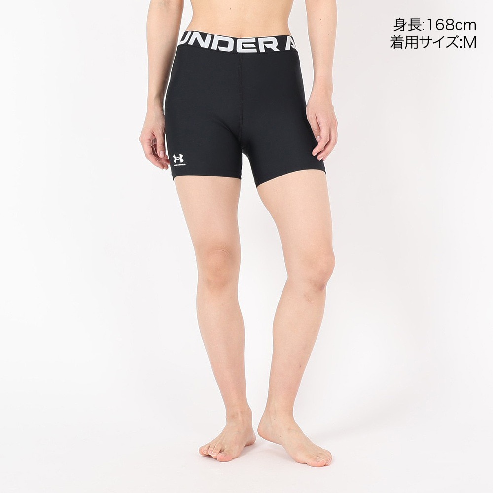 アンダーアーマー（UNDER ARMOUR）（レディース）ヒートギア オーセンティック ミディ 1383628 001