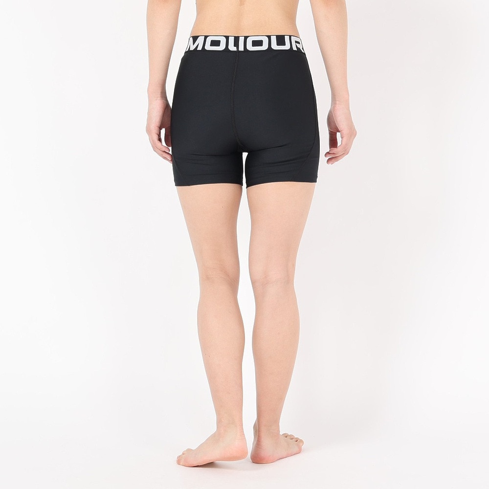 アンダーアーマー（UNDER ARMOUR）（レディース）ヒートギア オーセンティック ミディ 1383628 001