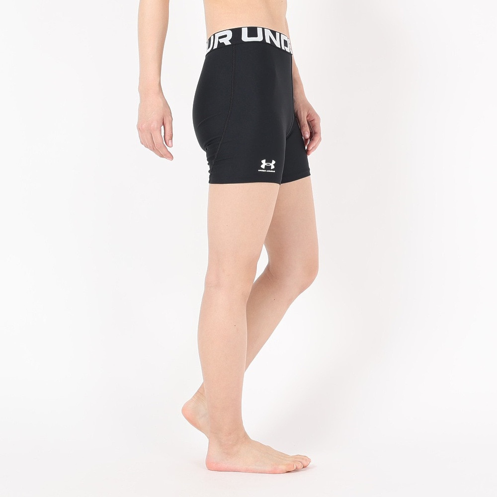 アンダーアーマー（UNDER ARMOUR）（レディース）ヒートギア オーセンティック ミディ 1383628 001