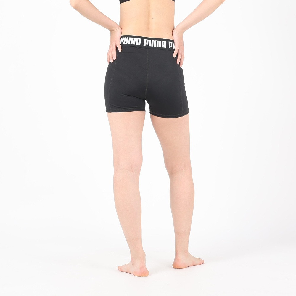 プーマ（PUMA）（レディース）ウィメンズ トレーニング ストロング 3インチ タイツ 521651 01 BLK