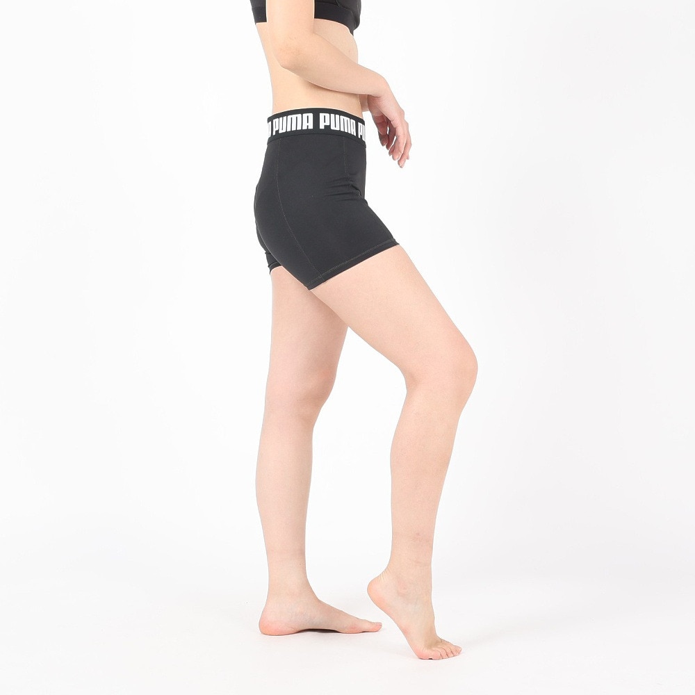 プーマ（PUMA）（レディース）ウィメンズ トレーニング ストロング 3インチ タイツ 521651 01 BLK