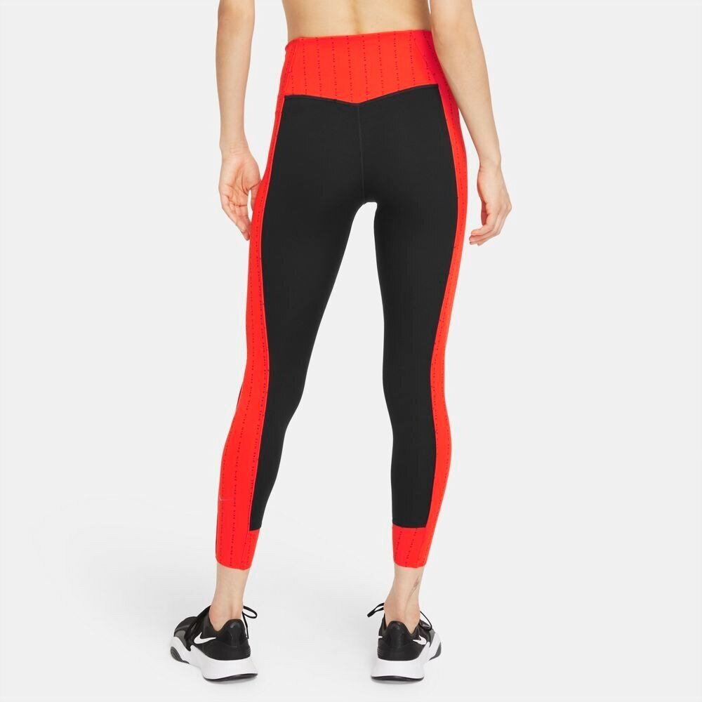 ナイキ（NIKE）（レディース）Dri-FIT ワン ラックス アイコン クラッシュ ミッドライズ 7/8 レギンス DD4695-011