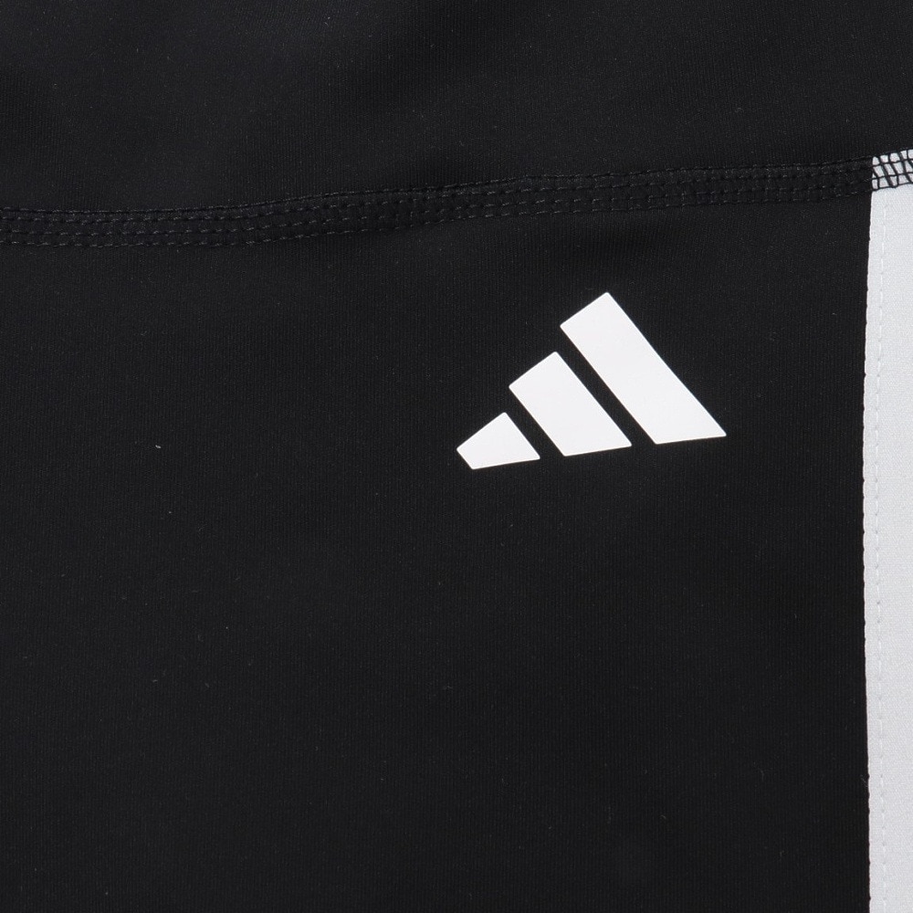 アディダス（adidas）（レディース）トレイン エッセンシャルズ スリーストライプス ハイウエスト 7/8丈レギンス ECO90-HT5438