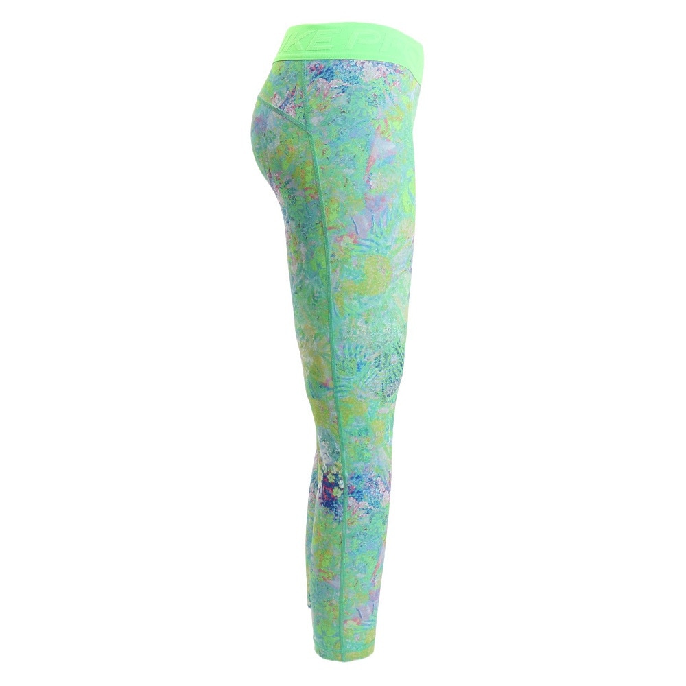 ナイキ（NIKE）（レディース）パンツ レディース プロ ミッドライズ 7/8 プリント レギンス DX0212-398