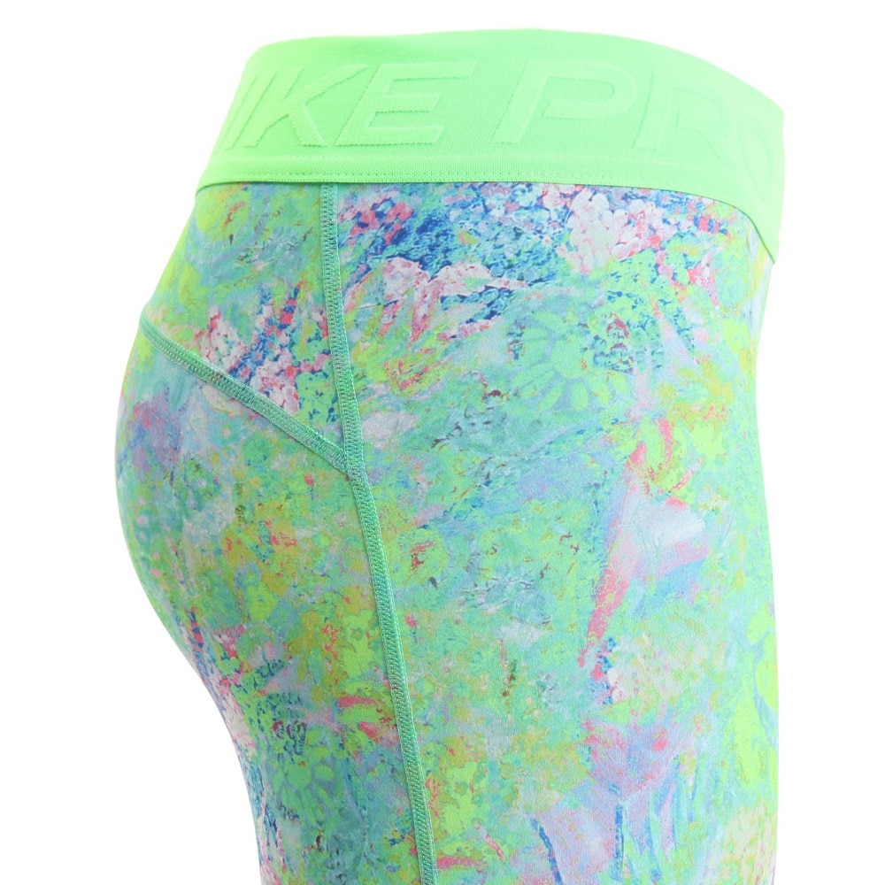 ナイキ（NIKE）（レディース）パンツ レディース プロ ミッドライズ 7/8 プリント レギンス DX0212-398