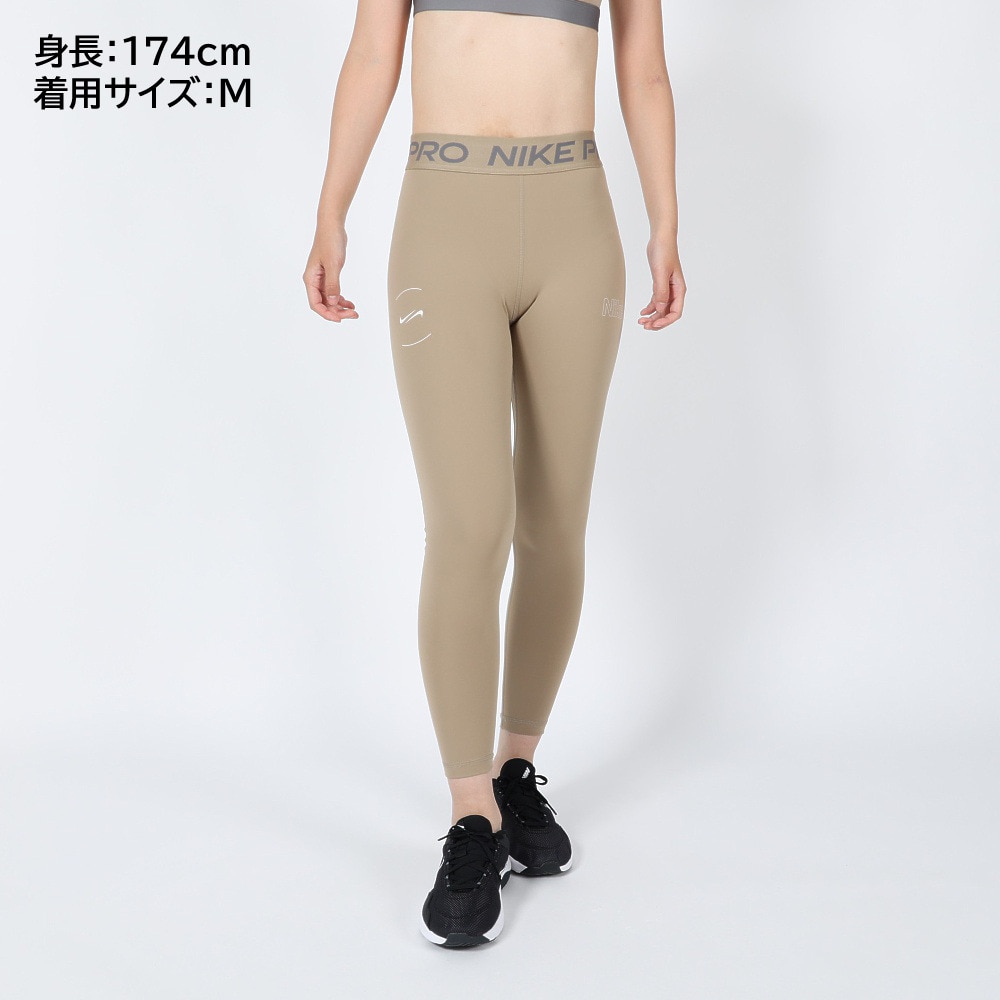 ナイキ（NIKE）（レディース）レギンス プロ 365 ミッドライズ メッシュ パネル  タイツ FN7279-247