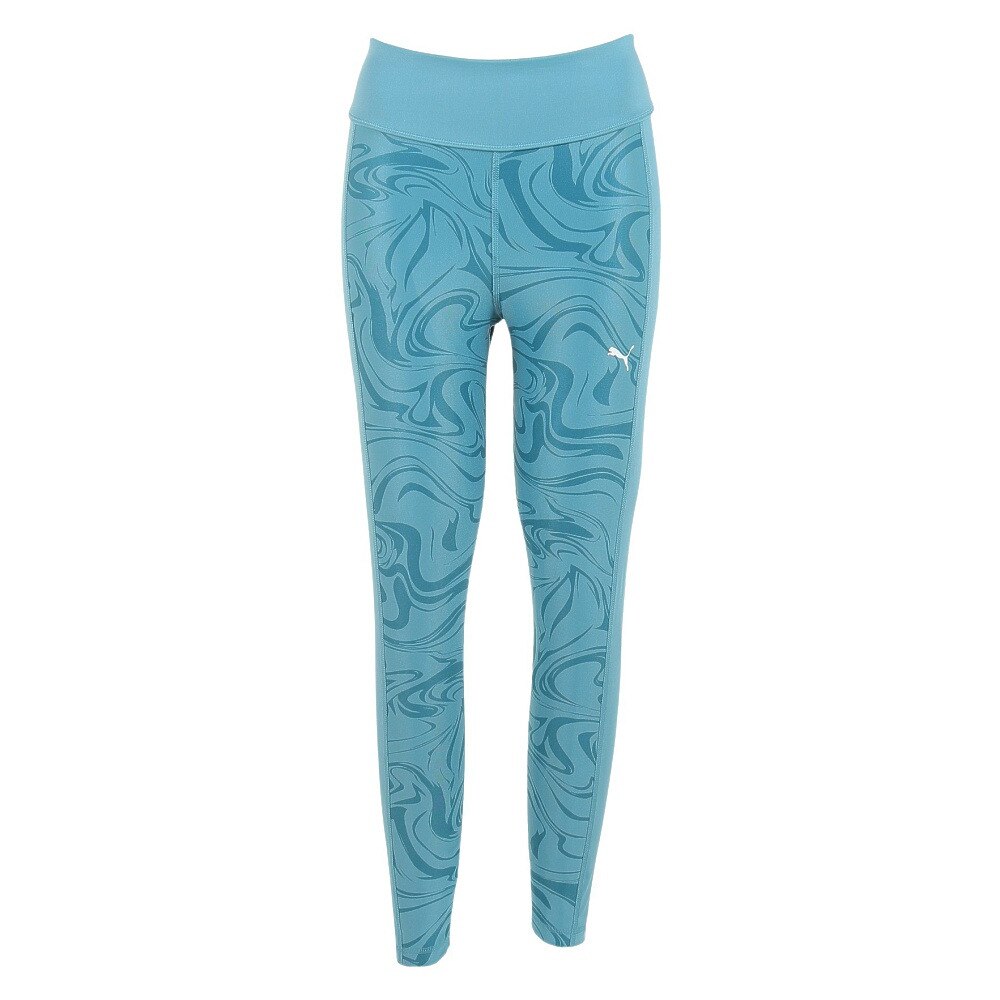 プーマ（PUMA）（レディース）タイツ レディース  FAVORITE AOP ハイウエスト 7/8 タイツ 522857 48 TQS