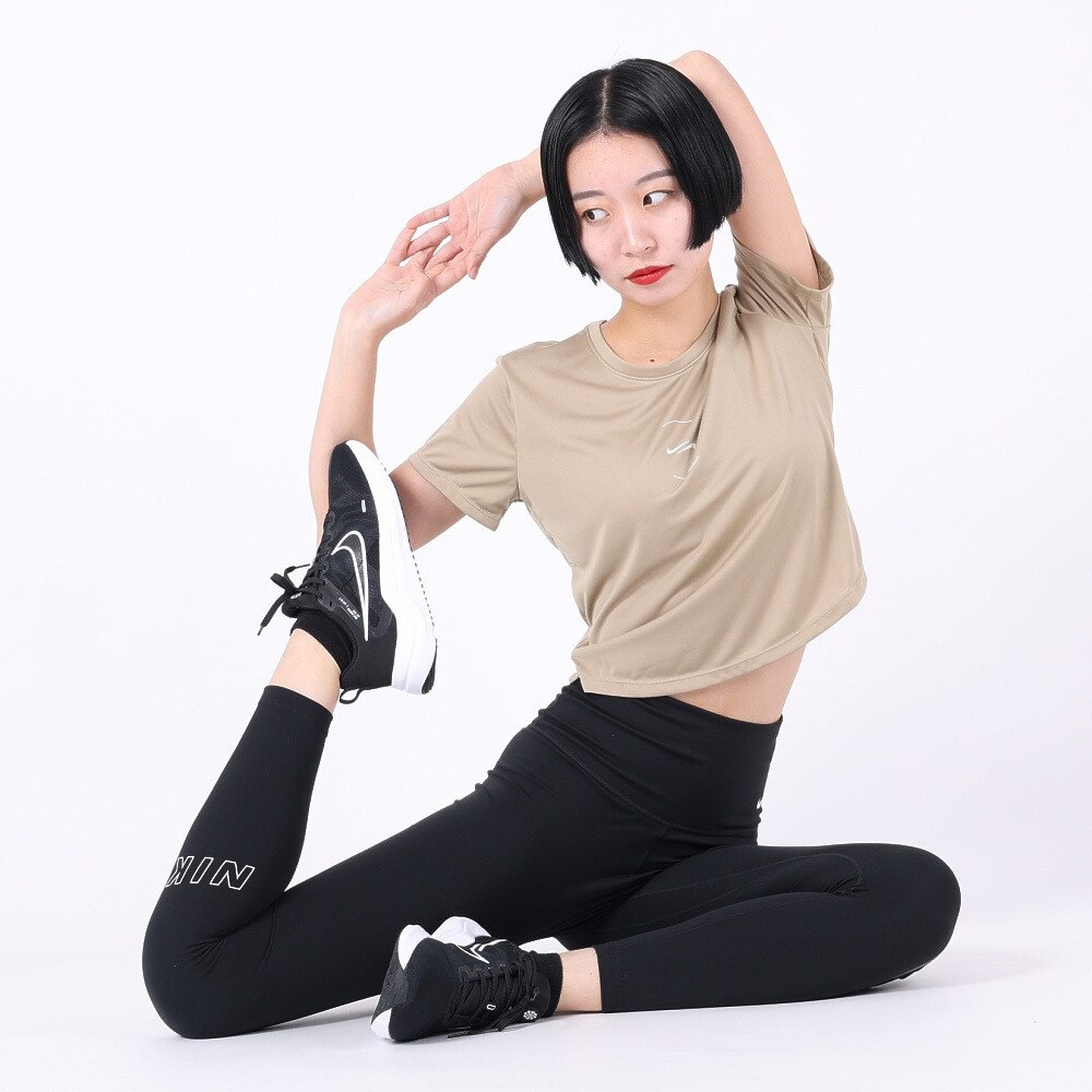 ナイキ（NIKE）（レディース）ワン DRI-FIT HR ハイウエスト7/8グラフィック・レギンス FB5707-010