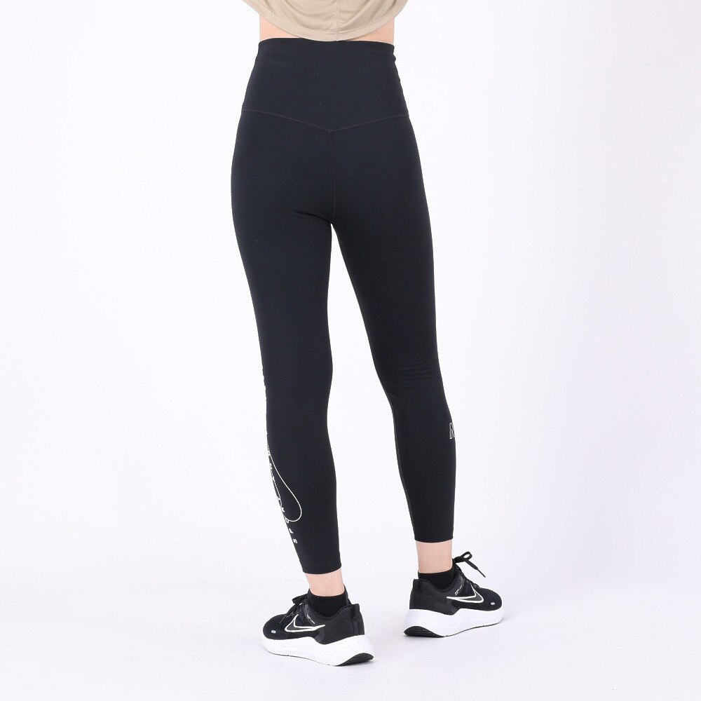 ナイキ（NIKE）（レディース）ワン DRI-FIT HR ハイウエスト7/8グラフィック・レギンス FB5707-010