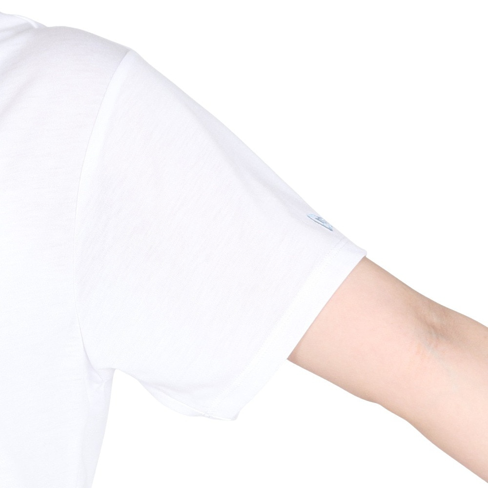 ニューエラ（NEW ERA）（レディース）tシャツ 半袖 パフォーマンスアパレル 吸汗速乾 抗菌 ホワイト 白 ヨガ フィットネスウェア 14121935