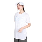 ニューエラ（NEW ERA）（レディース）パフォーマンスアパレル 半袖 ロング Tシャツ 14121935