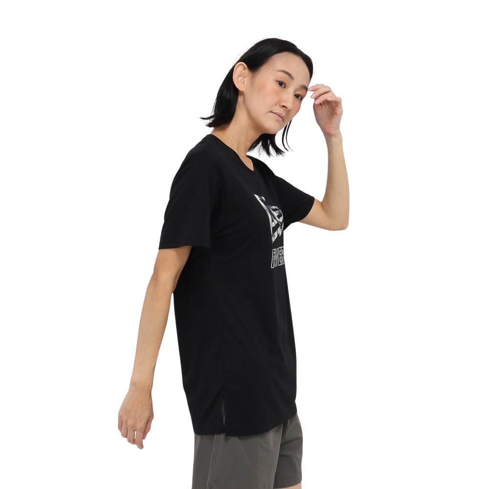 ニューエラ（NEW ERA）（レディース）パフォーマンスアパレル 半袖 ロング Tシャツ 14121936