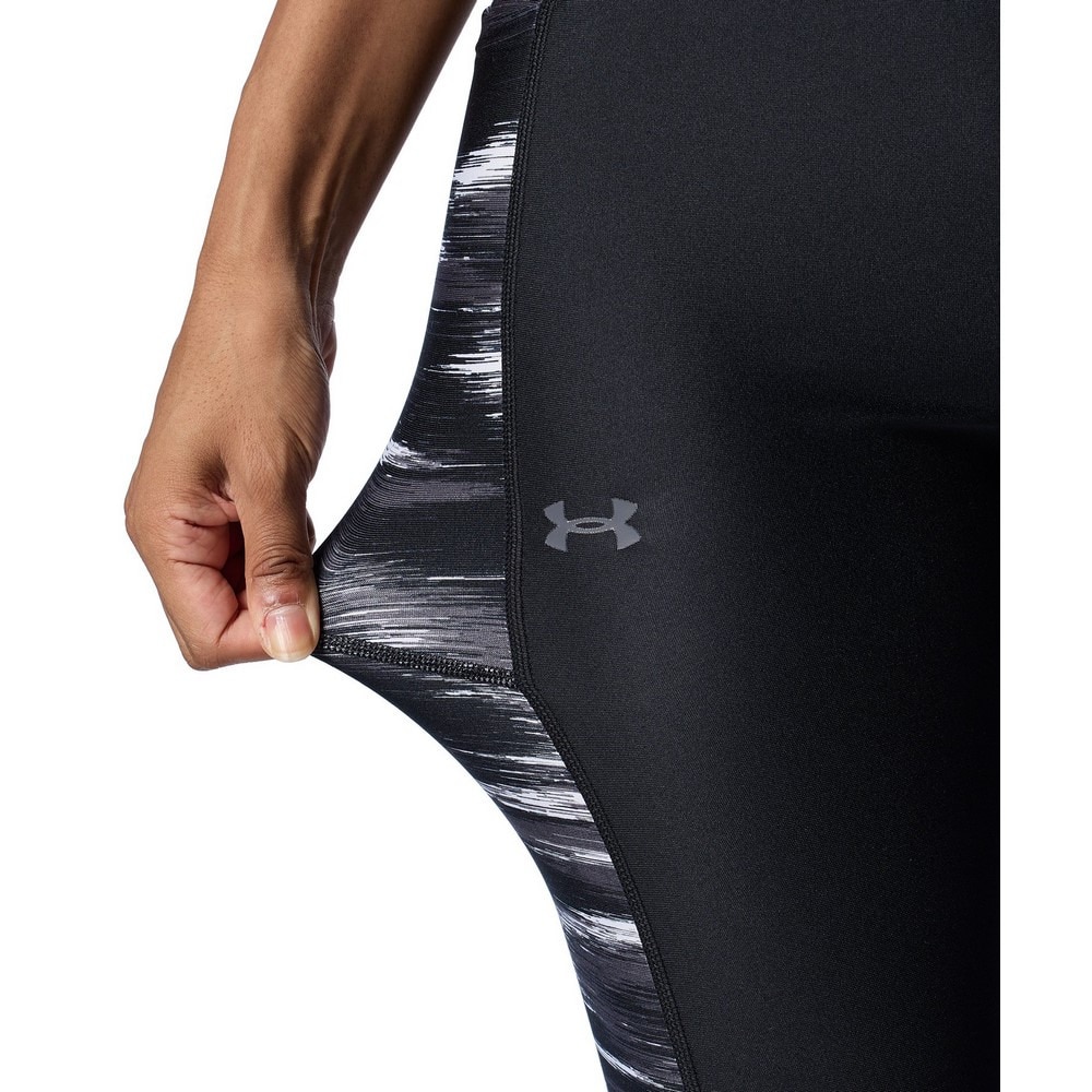 アンダーアーマー（UNDER ARMOUR）（レディース）ヒートギア プリント レギンス 1388177 001