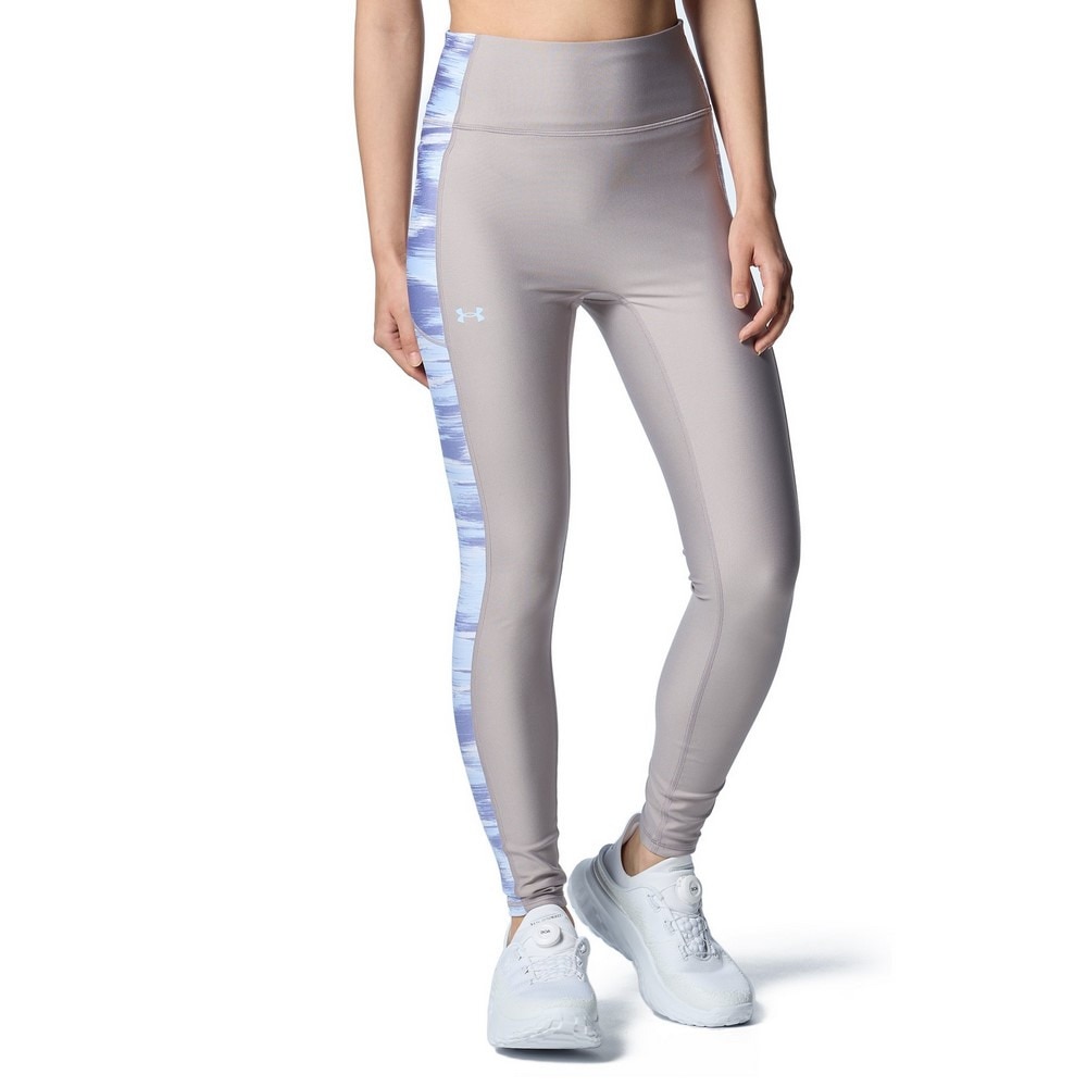 アンダーアーマー（UNDER ARMOUR）（レディース）ヒートギア プリント レギンス 1388177 015