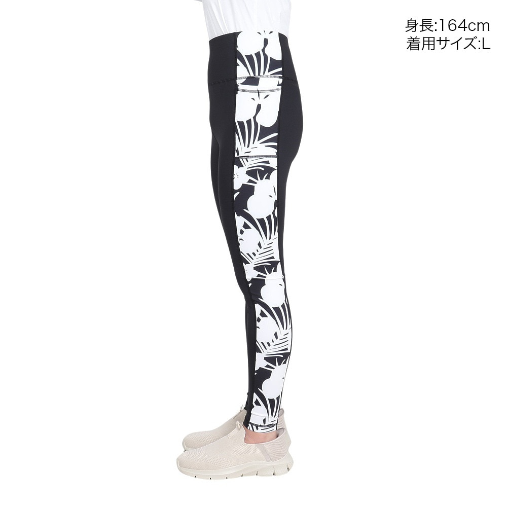 ハーレー（HURLEY）（レディース）パネル レギングス 水陸両用 WLG2320039-BLK