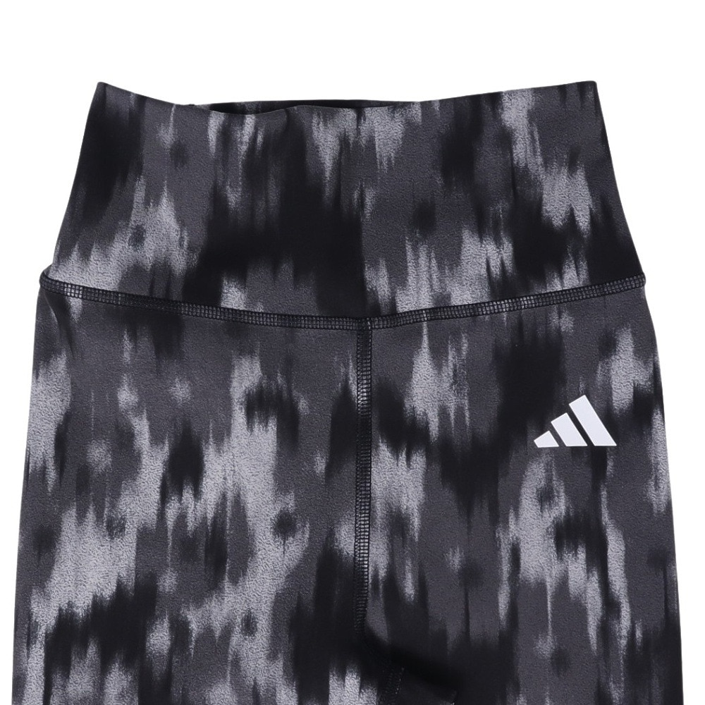 アディダス（adidas）（レディース）Optime エッセンシャルズ 総柄プリント フラワー タイダイレギンス JSD15-IK5446