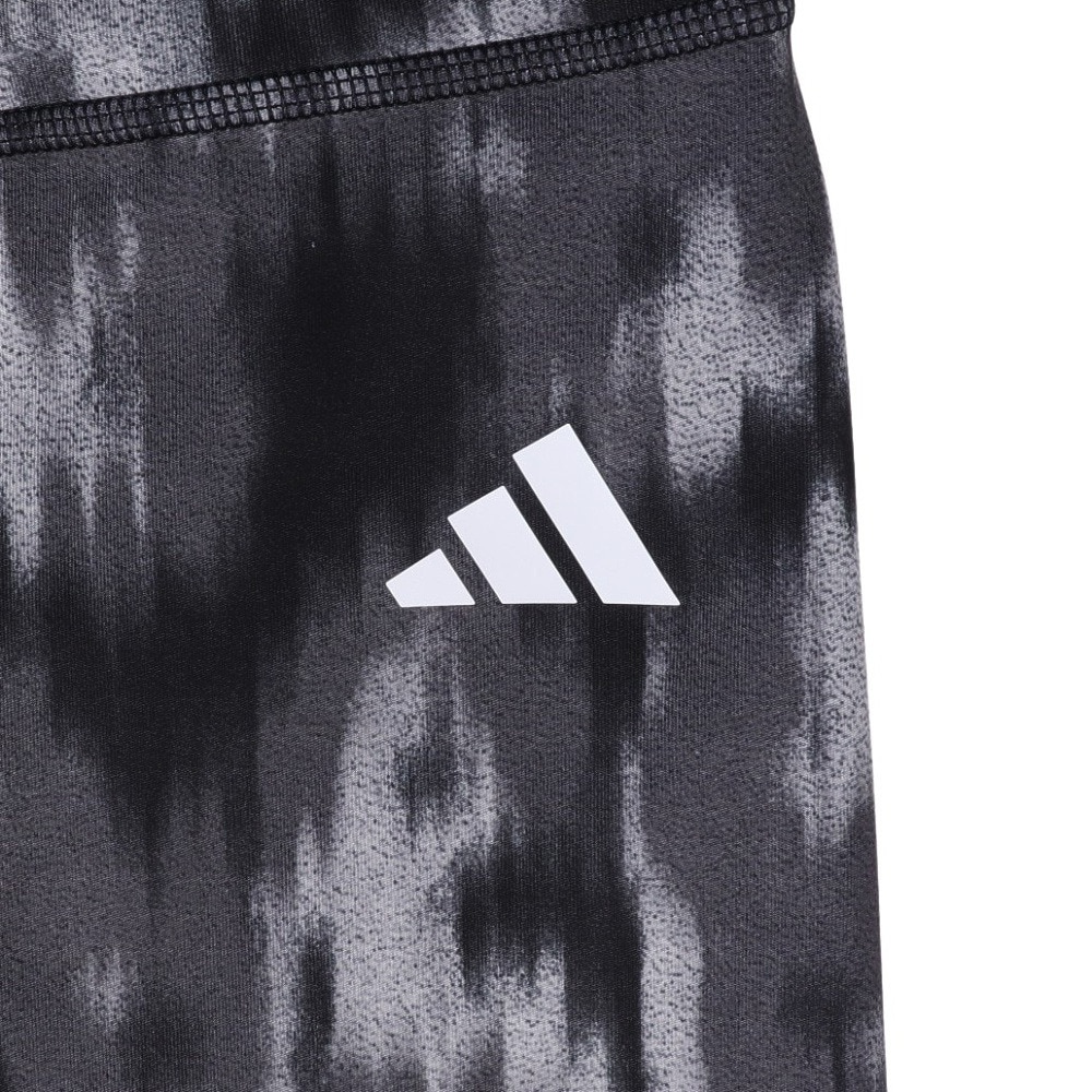 アディダス（adidas）（レディース）Optime エッセンシャルズ 総柄プリント フラワー タイダイレギンス JSD15-IK5446