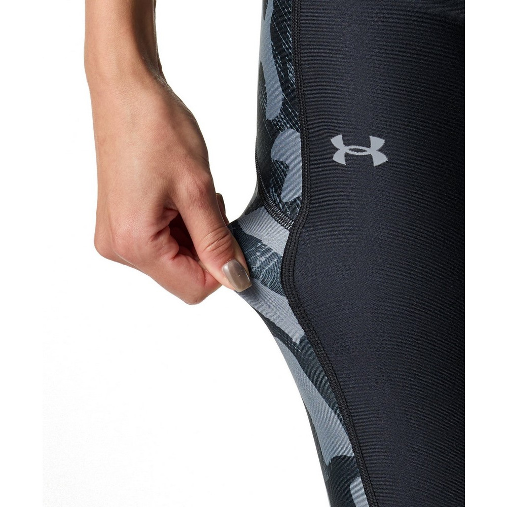 アンダーアーマー（UNDER ARMOUR）（レディース）ヒートギア プリント レギンス 6001322 001