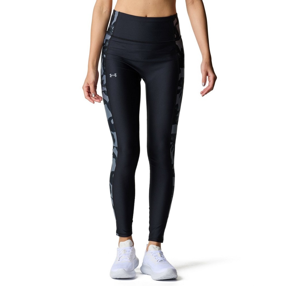 アンダーアーマー（UNDER ARMOUR）（レディース）ヒートギア プリント レギンス 6001322 001