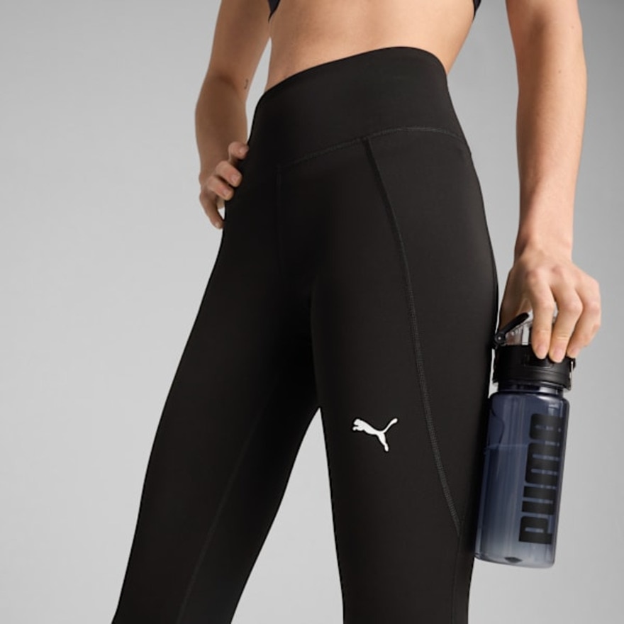 プーマ（PUMA）（レディース）トレーニング TAD エッセンシャル ハイウエスト FL タイツ 527349 01 BLK