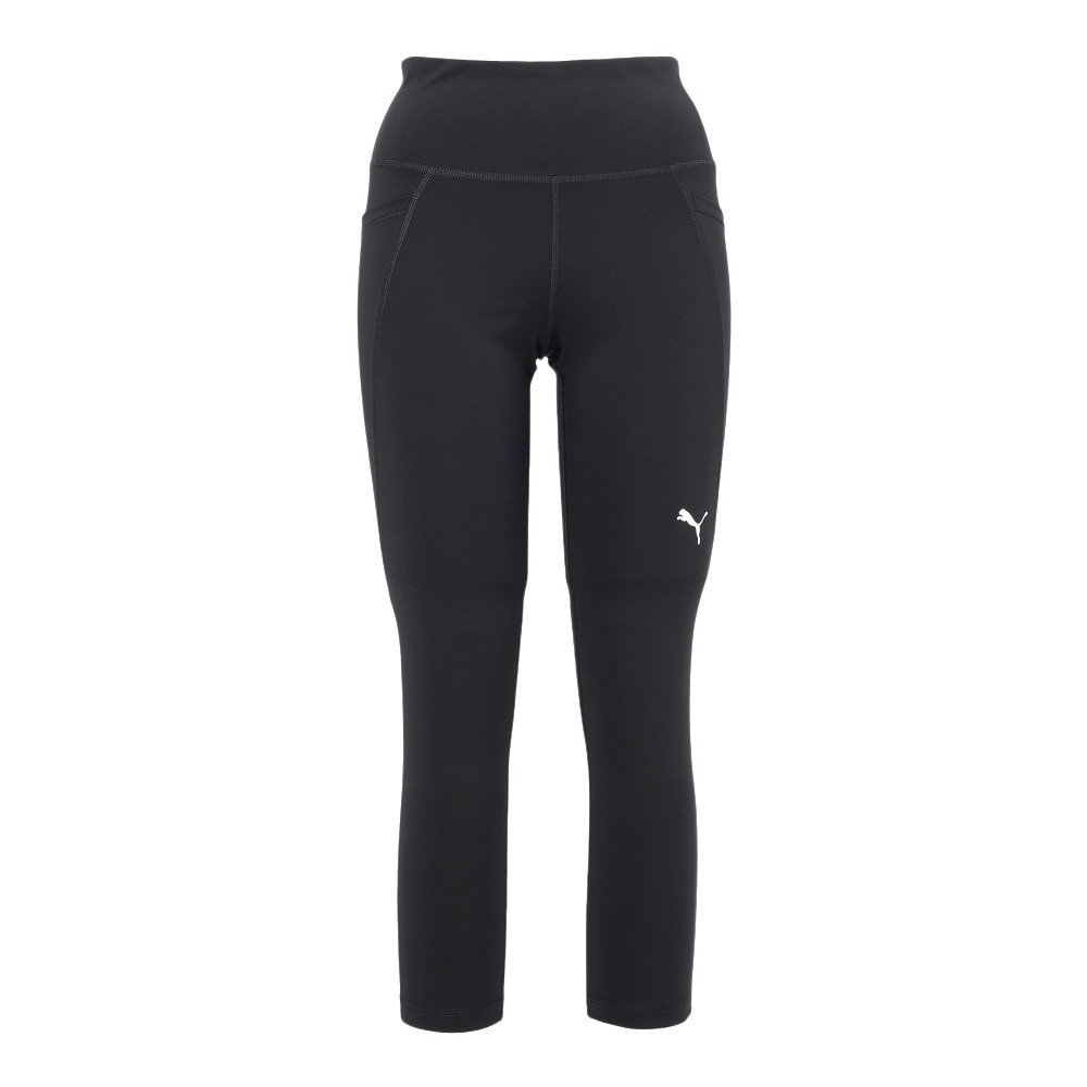 プーマ（PUMA）（レディース）W TAD ESSENTIAL HW CAPRI タイツ 528176 01 BLK
