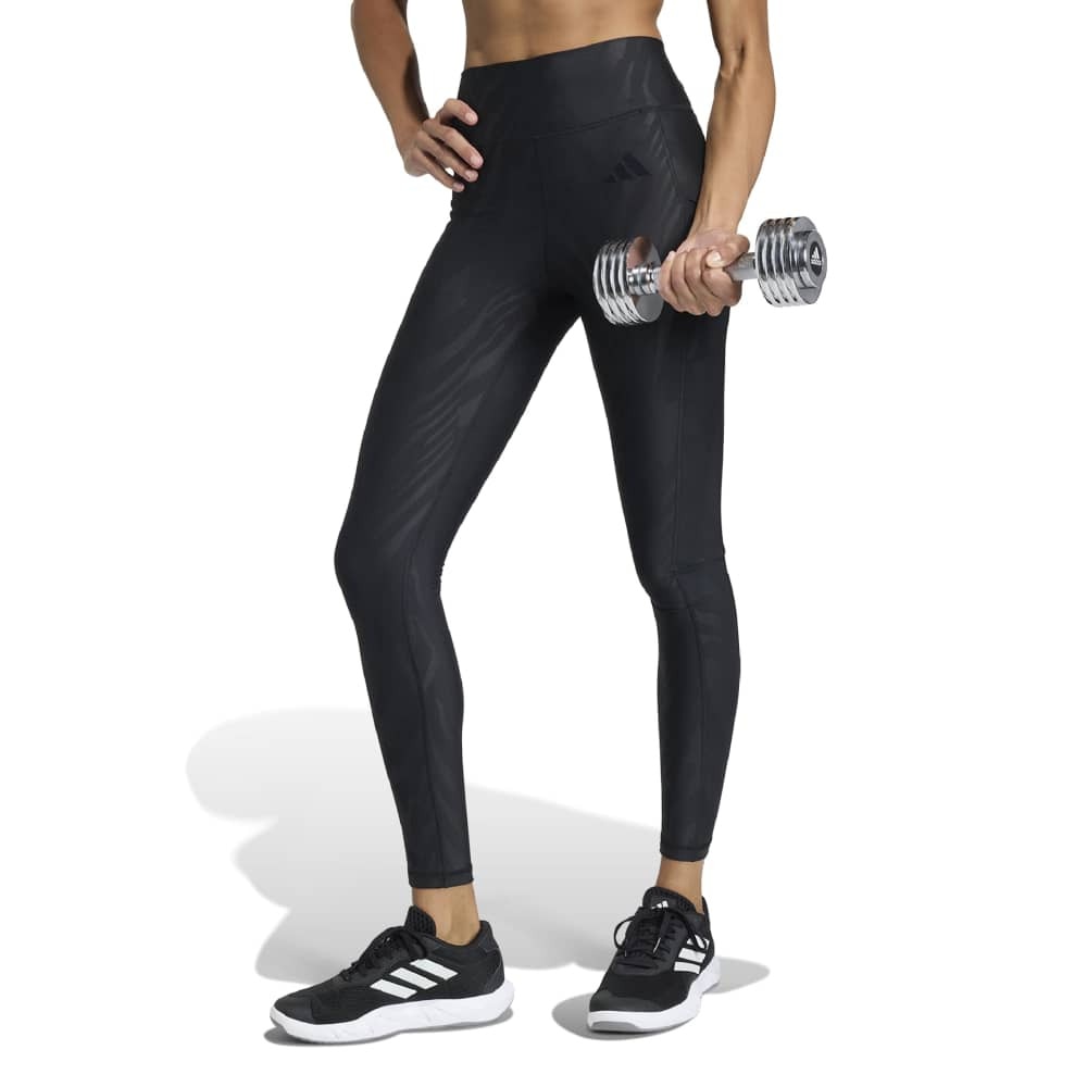 アディダス（adidas）（レディース）Optime AOP フルレングス レギンス JYD25-JV5185