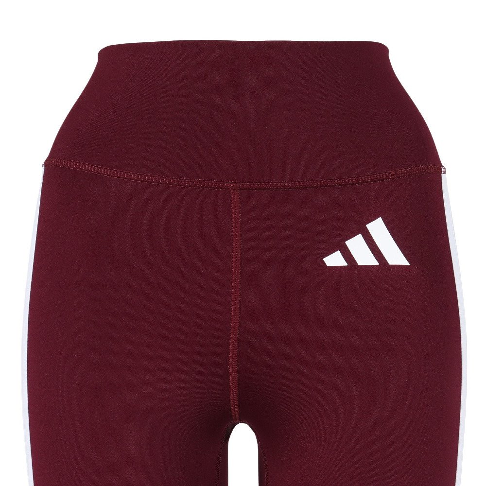 アディダス（adidas）（レディース）Optime エッセンシャルズ スリーストライプス 7/8丈レギンス KVK27-KT3772