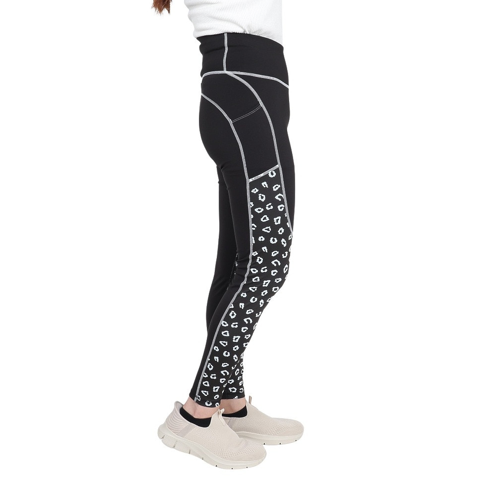 プーマ（PUMA）（レディース）トレーニング トレイン エッジ AOP タイツ 527996 01 BLK