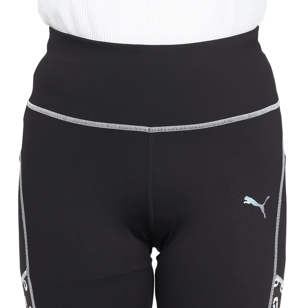 プーマ（PUMA）（レディース）トレーニング トレイン エッジ AOP タイツ 527996 01 BLK