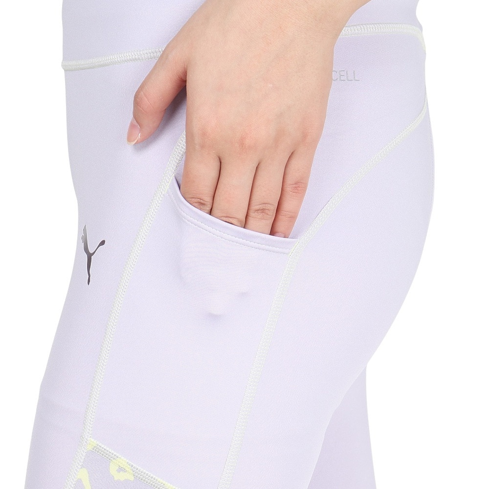 プーマ（PUMA）（レディース）トレーニング トレイン エッジ AOP タイツ 527996 50 LVD