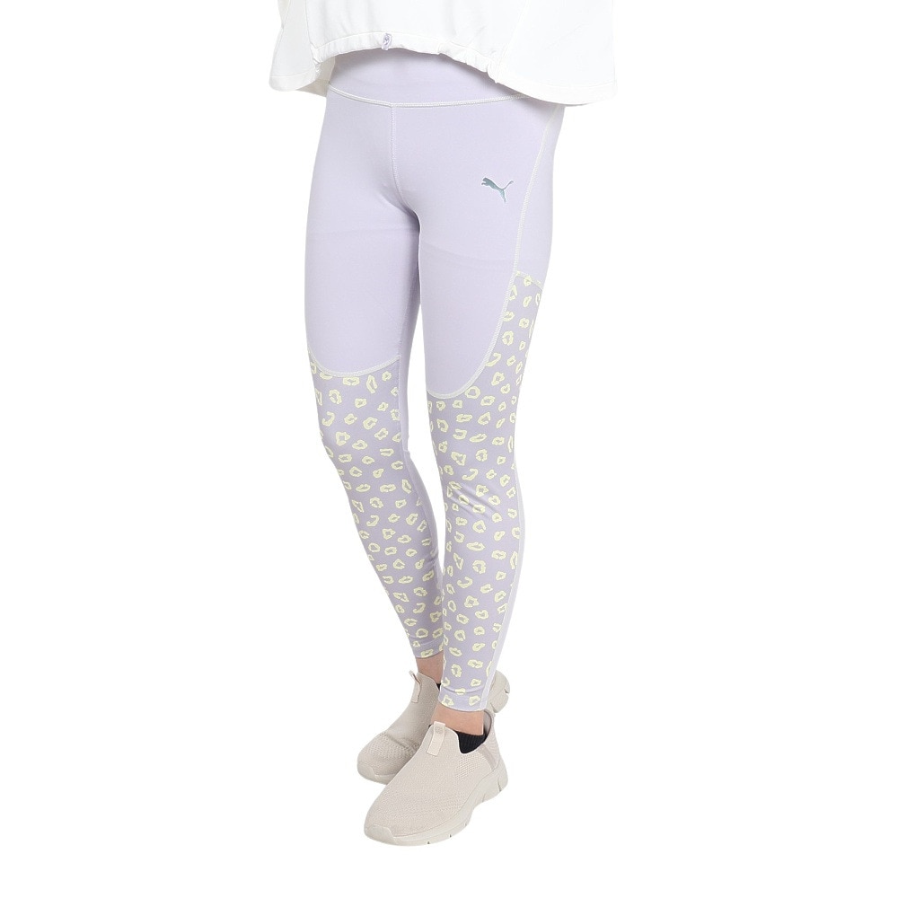 プーマ（PUMA）（レディース）トレーニング トレイン エッジ AOP タイツ 527996 50 LVD