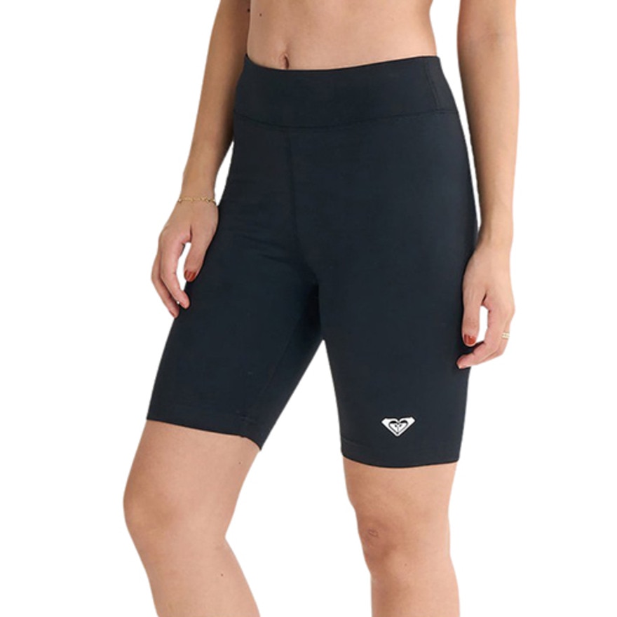 ロキシー（ROXY）（レディース）MY 1ST ROXY BIKER SHORTS フィットネス バイクショーツ ショート丈レギンス 25FWRPT254529BLK