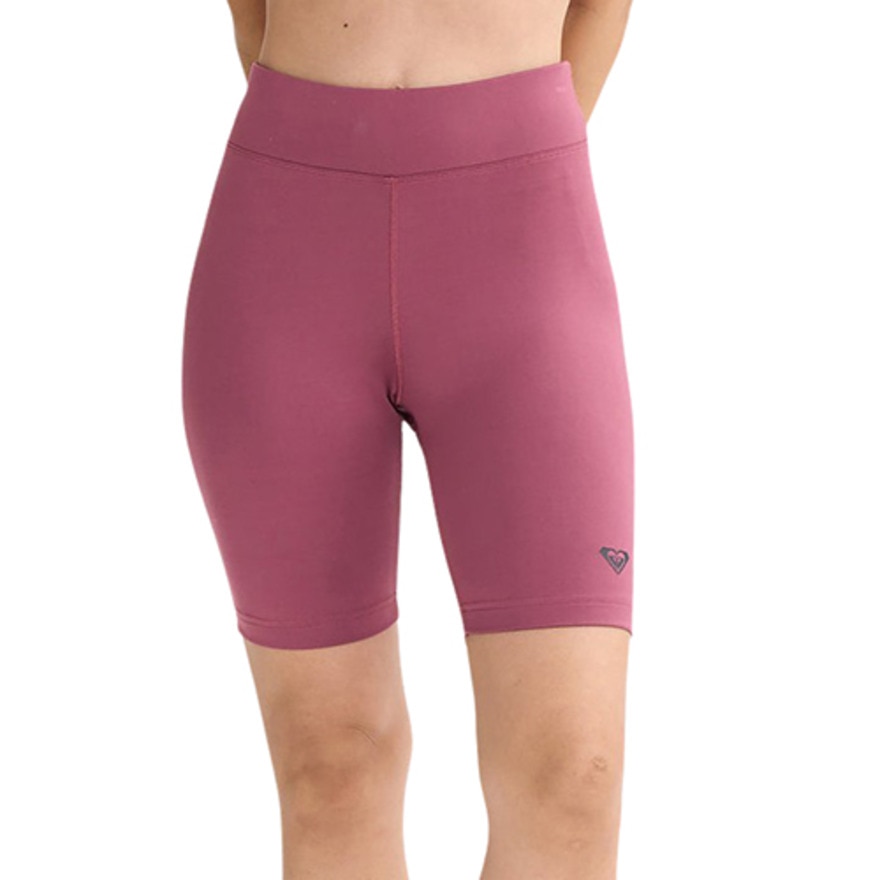 ロキシー（ROXY）（レディース）MY 1ST ROXY BIKER SHORTS フィットネス バイクショーツ ショート丈レギンス 25FWRPT254529BUR