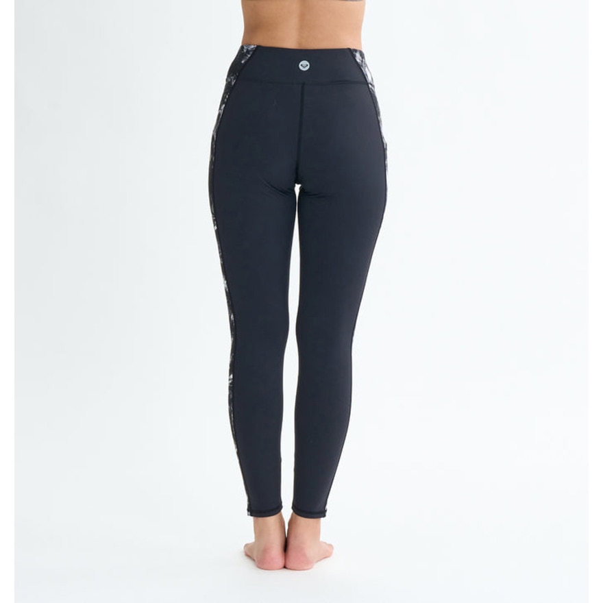ロキシー（ROXY）（レディース）HAVE A GREAT DAY LEGGINGS VER2 フィットネス 裏起毛レギンス フルレングス 25FWRPT254521BLK