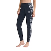 (レディース)HAVE A GREAT DAY LEGGINGS VER2 フィットネス 裏起毛レギンス フルレングス 25FWRPT254521BLK