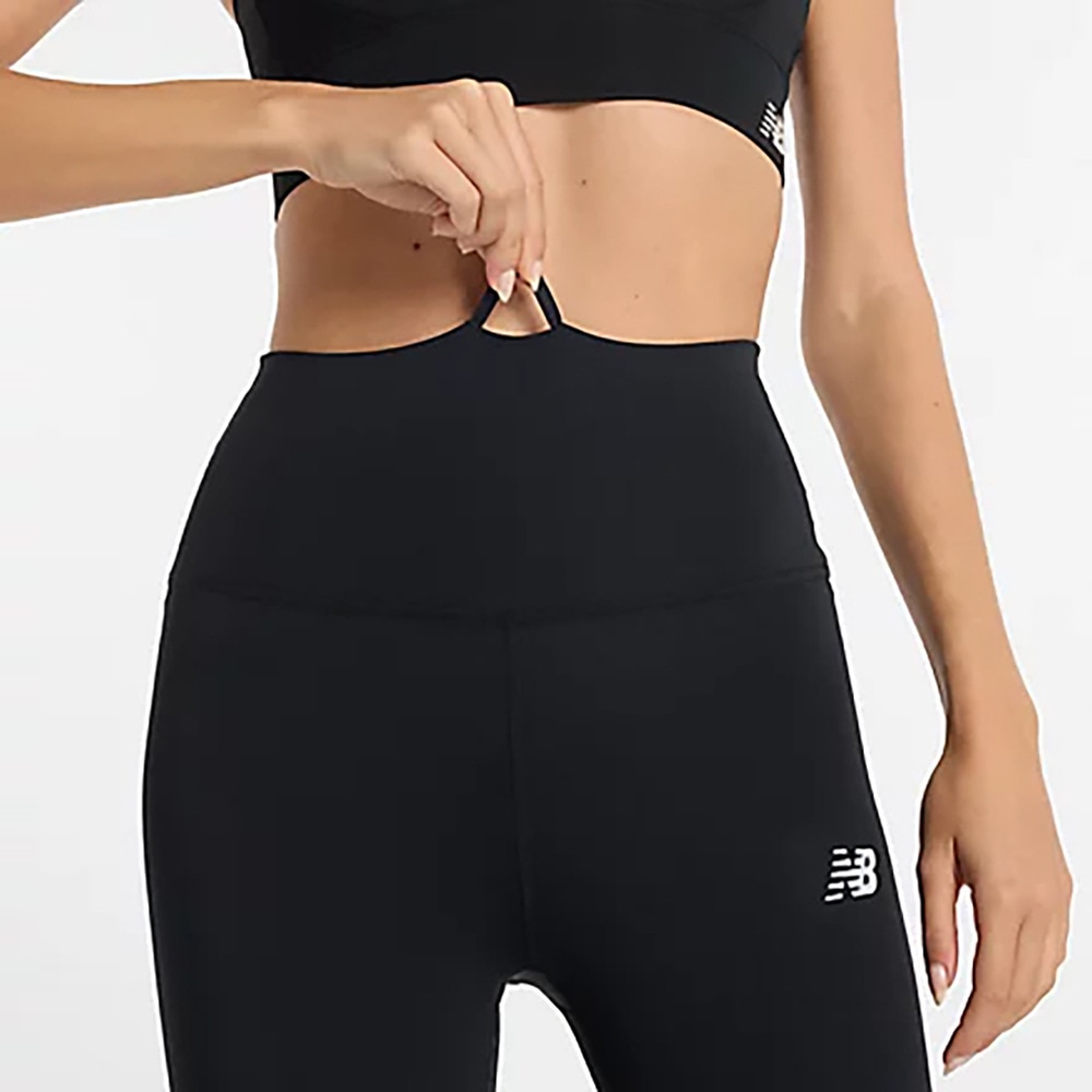 ニューバランス（new balance）（レディース）ハイライズレギンス25インチ WP51203BK