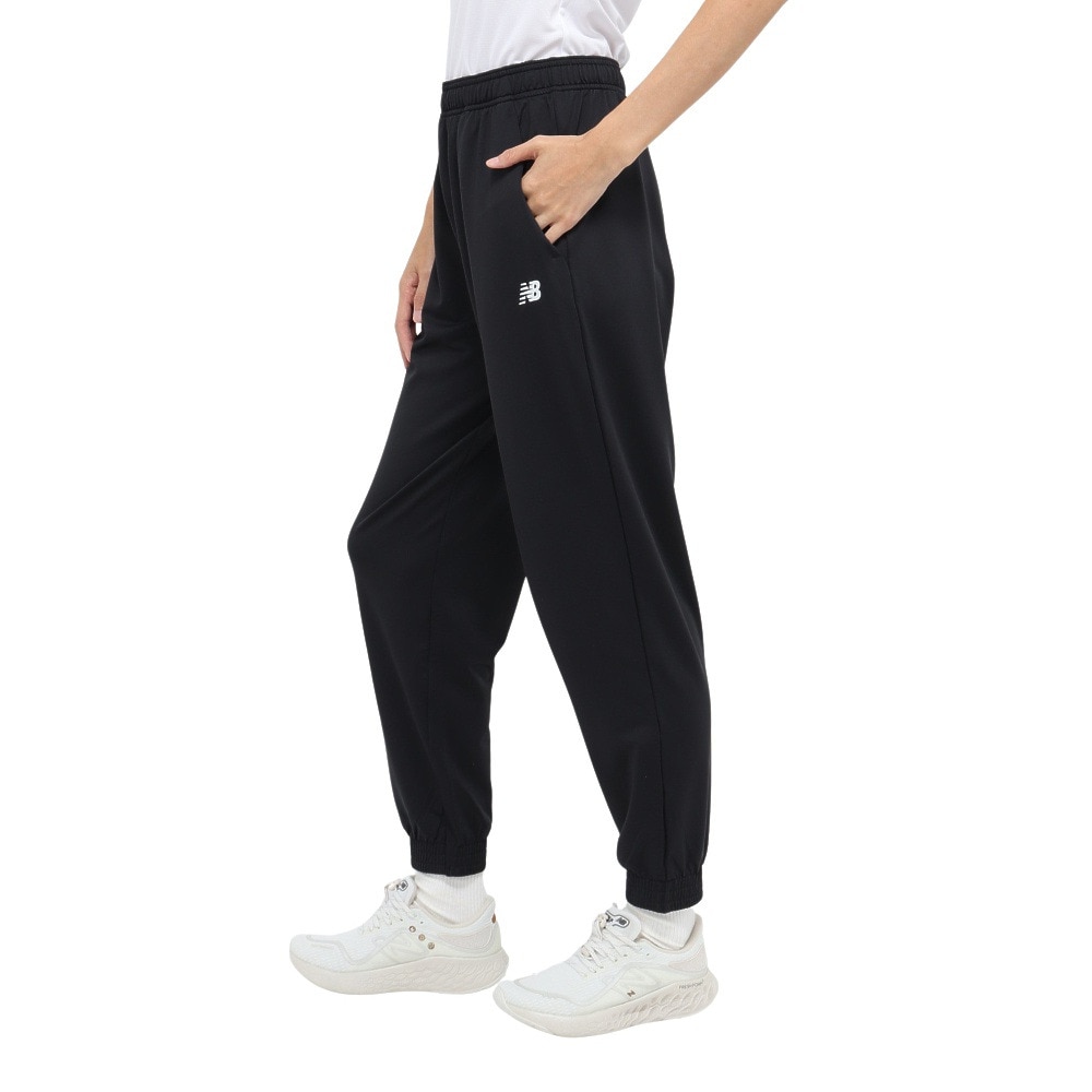 ニューバランス（new balance）（レディース）ジャージ ジョガーパンツ AWP53402BK