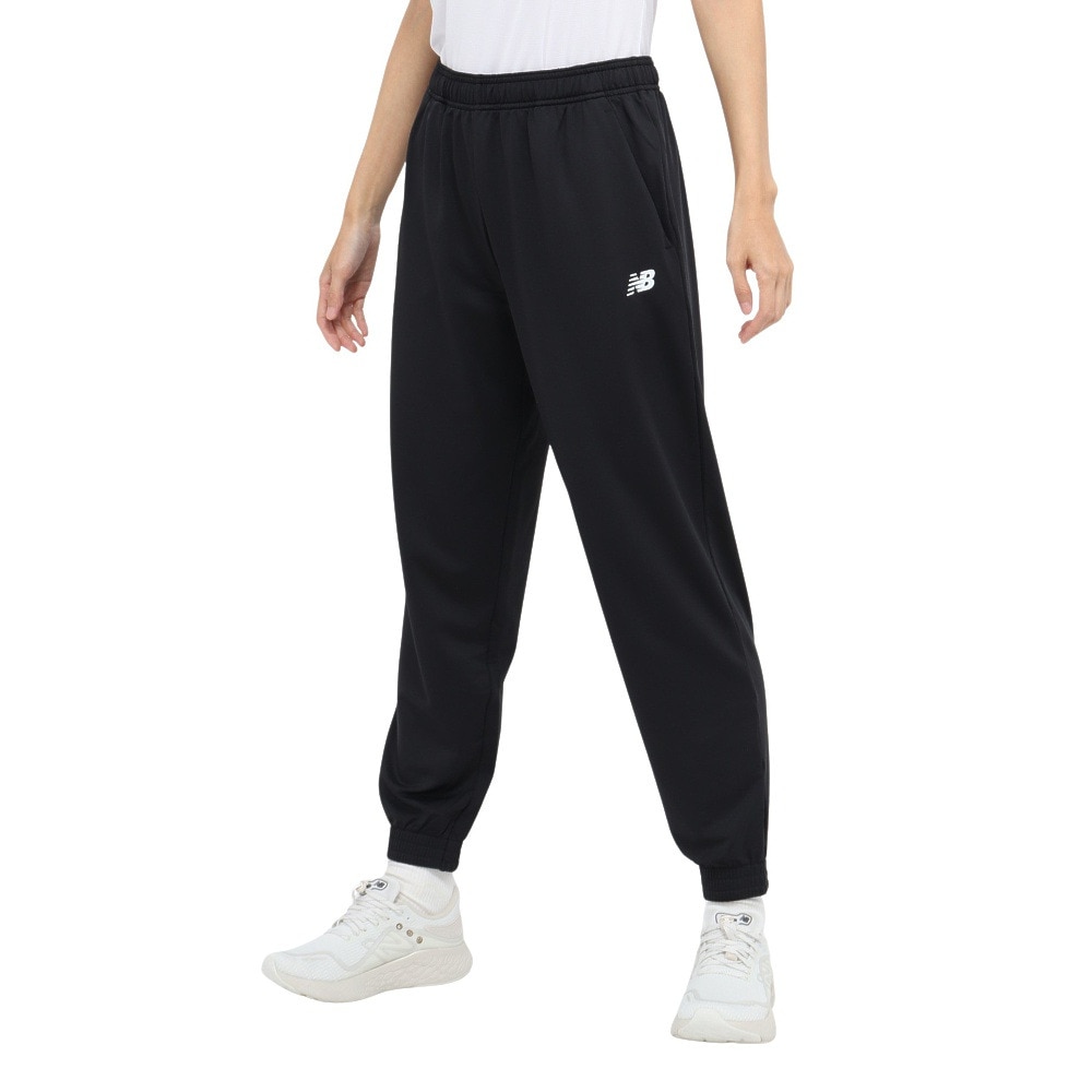 ニューバランス（new balance）（レディース）ジャージ ジョガーパンツ AWP53402BK