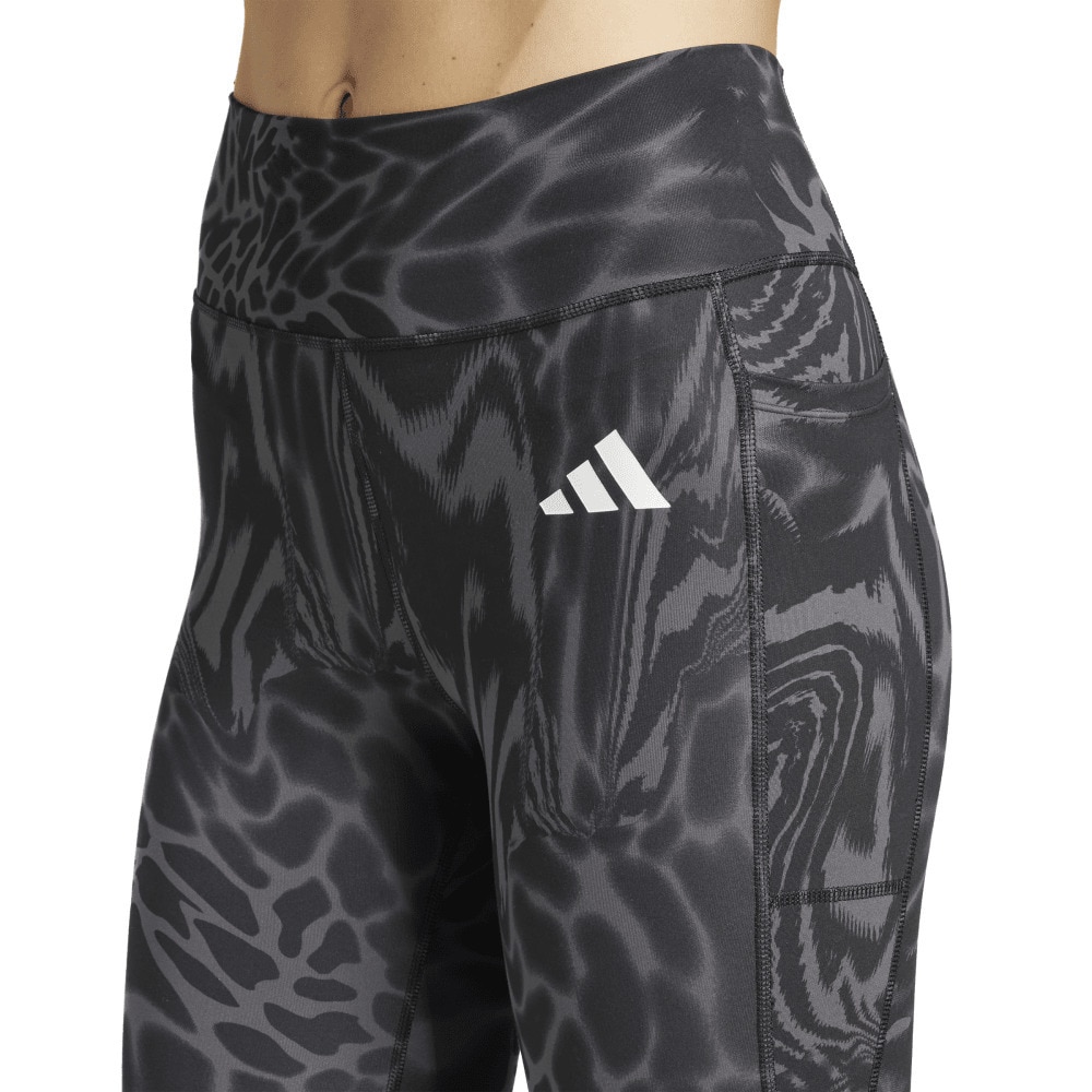 アディダス（adidas）（レディース）Optime エッセンシャルズ スタッシュポケット フルレングスレギンス JWL83-JM9881