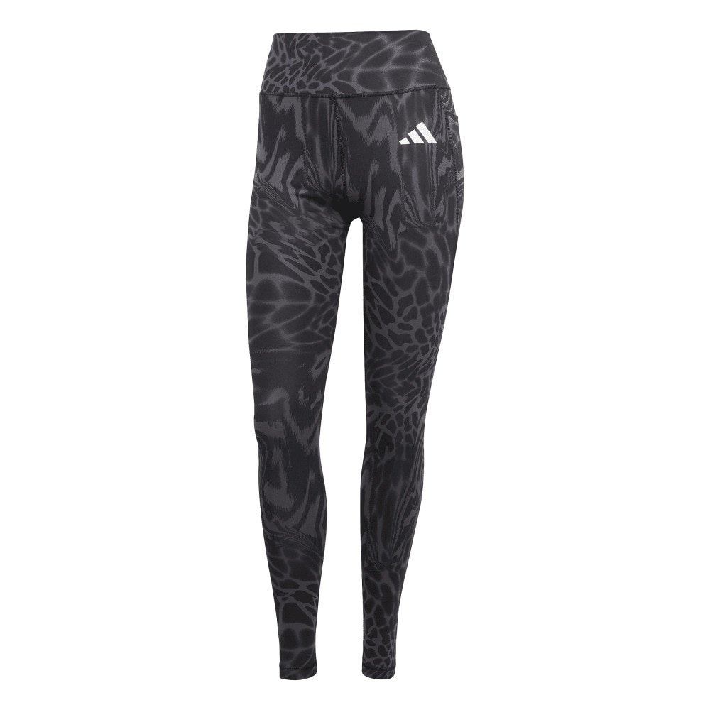 アディダス（adidas）（レディース）Optime エッセンシャルズ スタッシュポケット フルレングスレギンス JWL83-JM9881